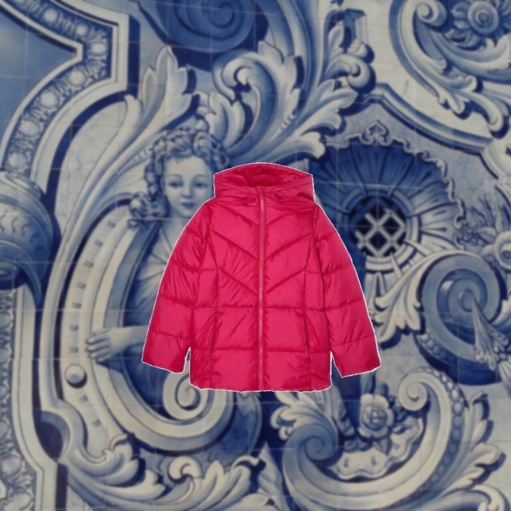 Hot Pink Girls Wonder Nation Puffer Coat
